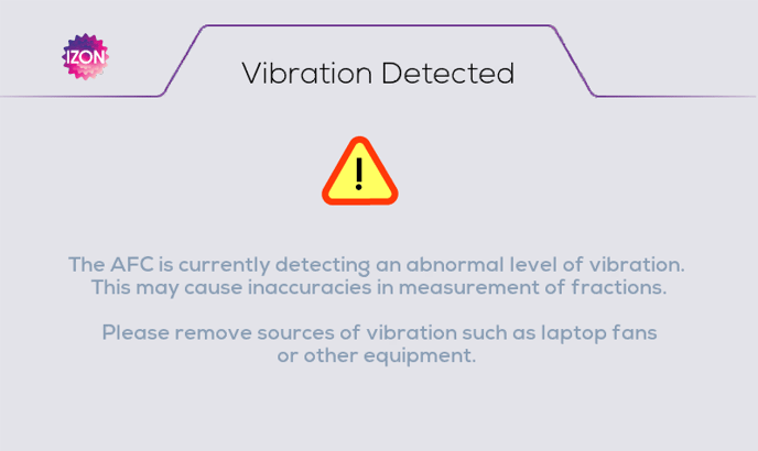 AFC-V2-Vibration-Detection-Error-Message